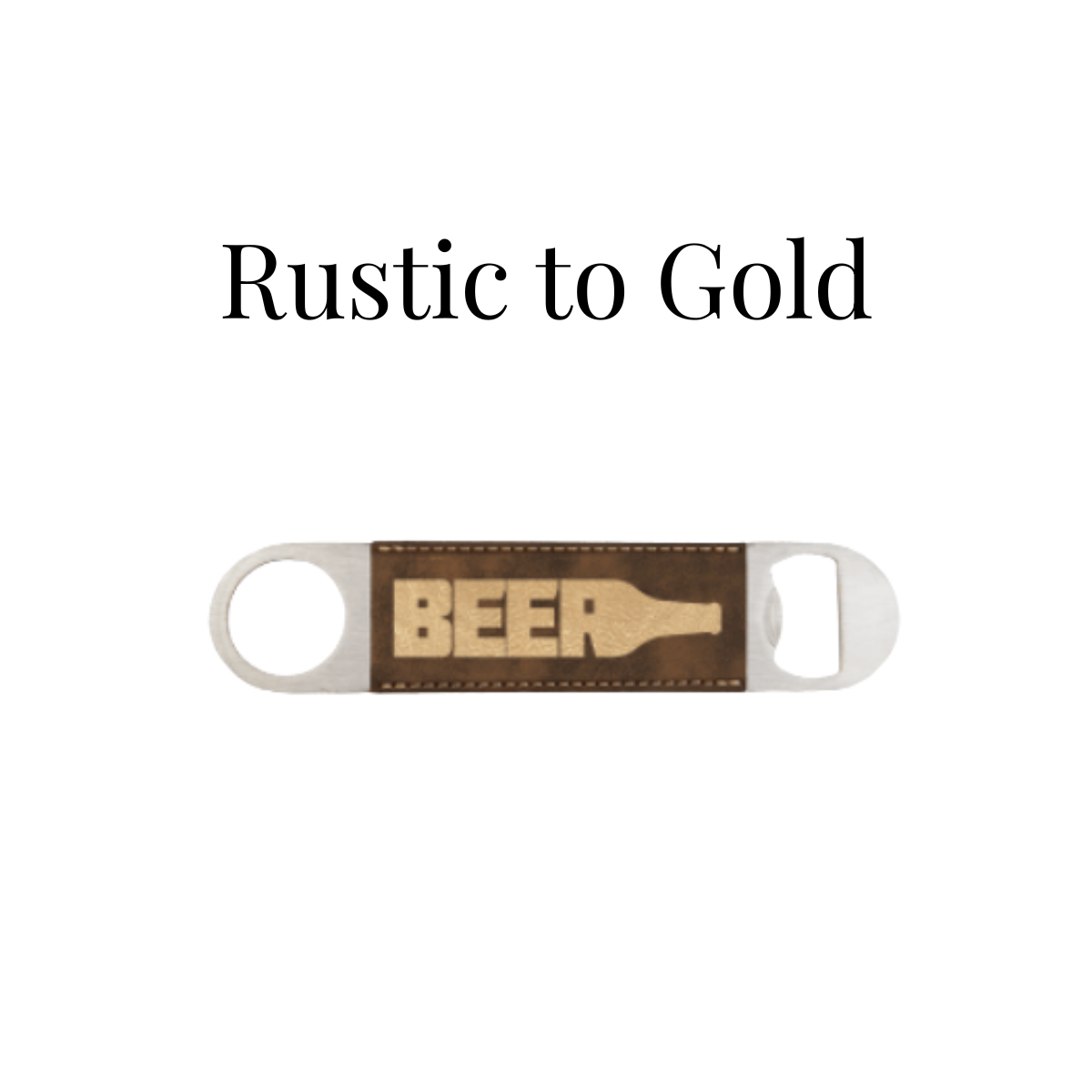 Custom Leatherette Bottle Openers – Bulk Engraved
