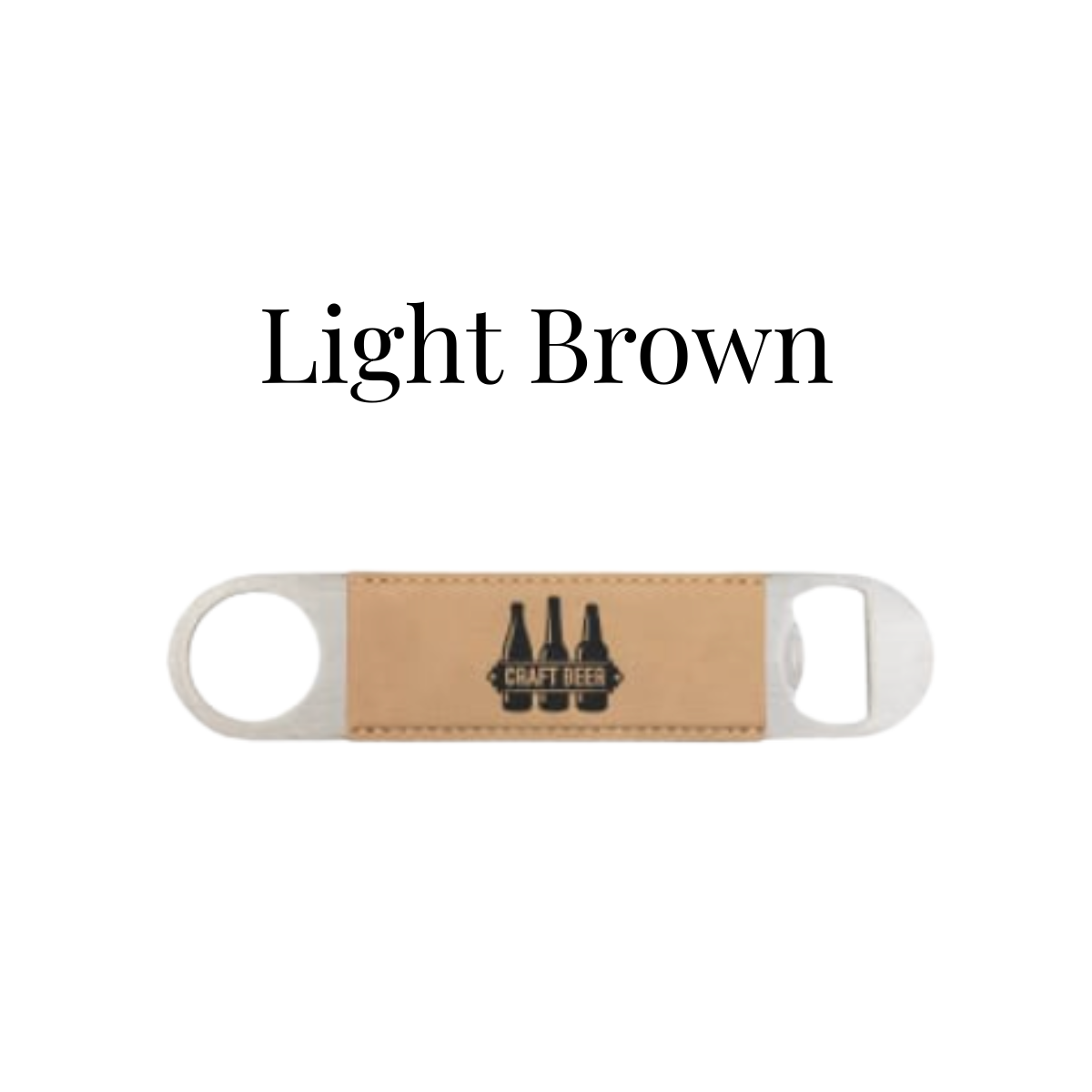 Custom Leatherette Bottle Openers – Bulk Engraved