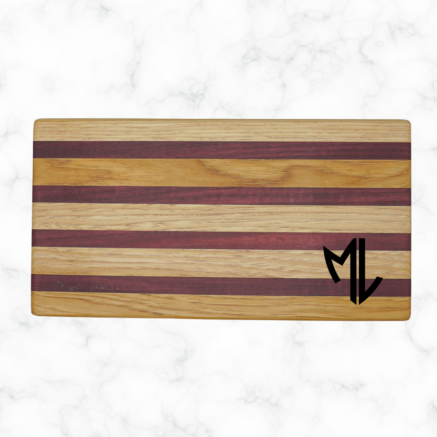 Limited Edition Purpleheart & Hickory Serving Board