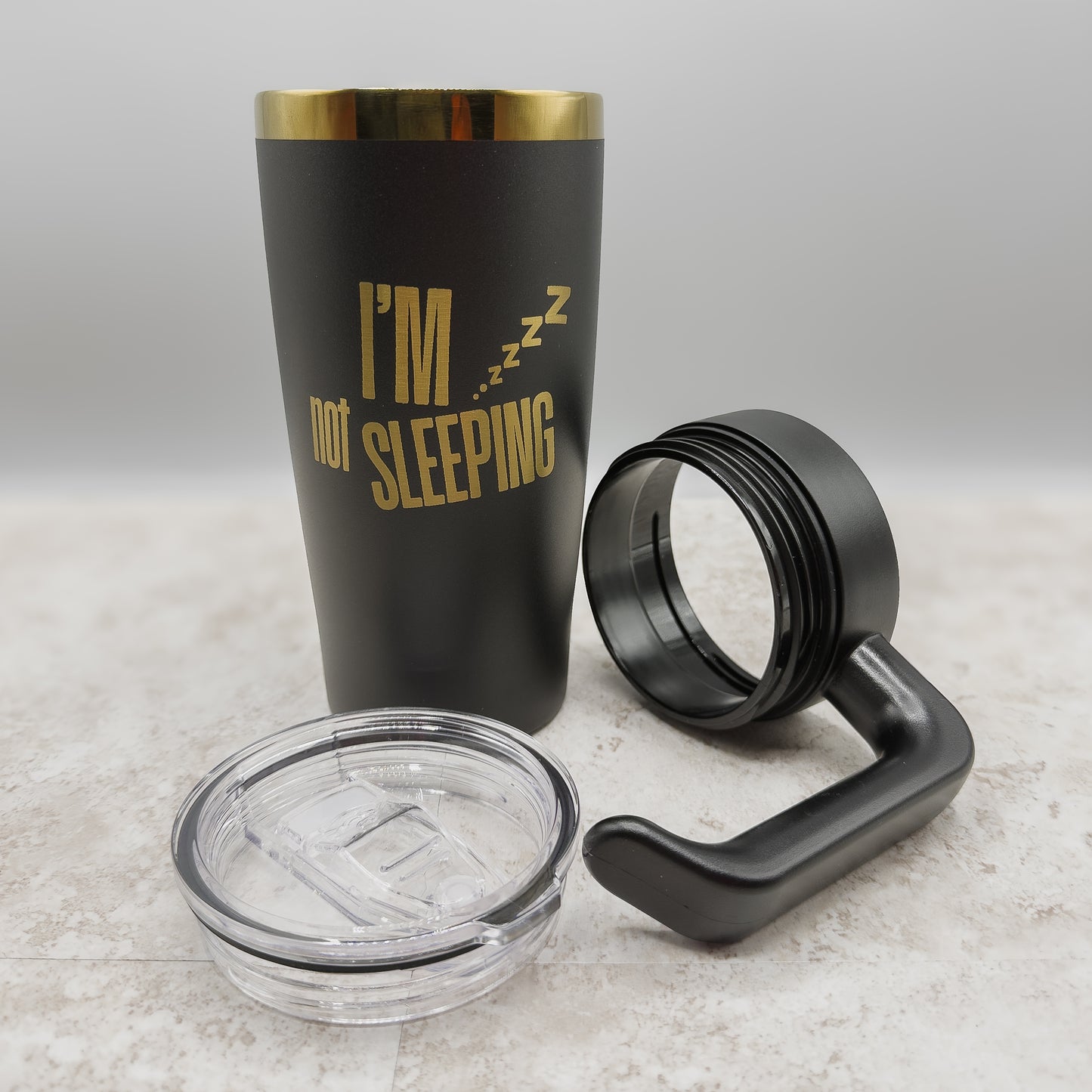 Funny Dad Tumbler with Handle