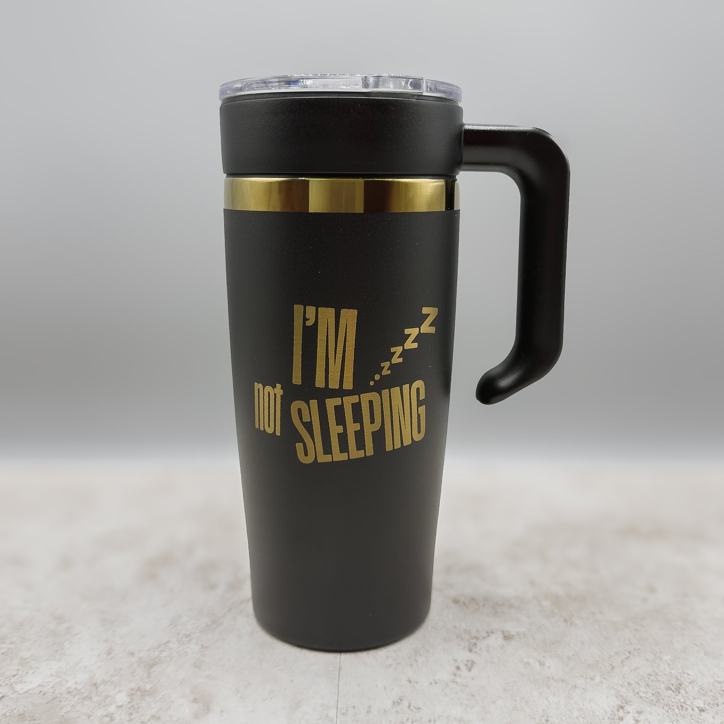 Funny Dad Tumbler with Handle