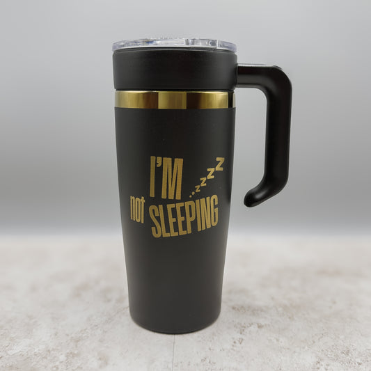 Funny Dad Tumbler with Handle