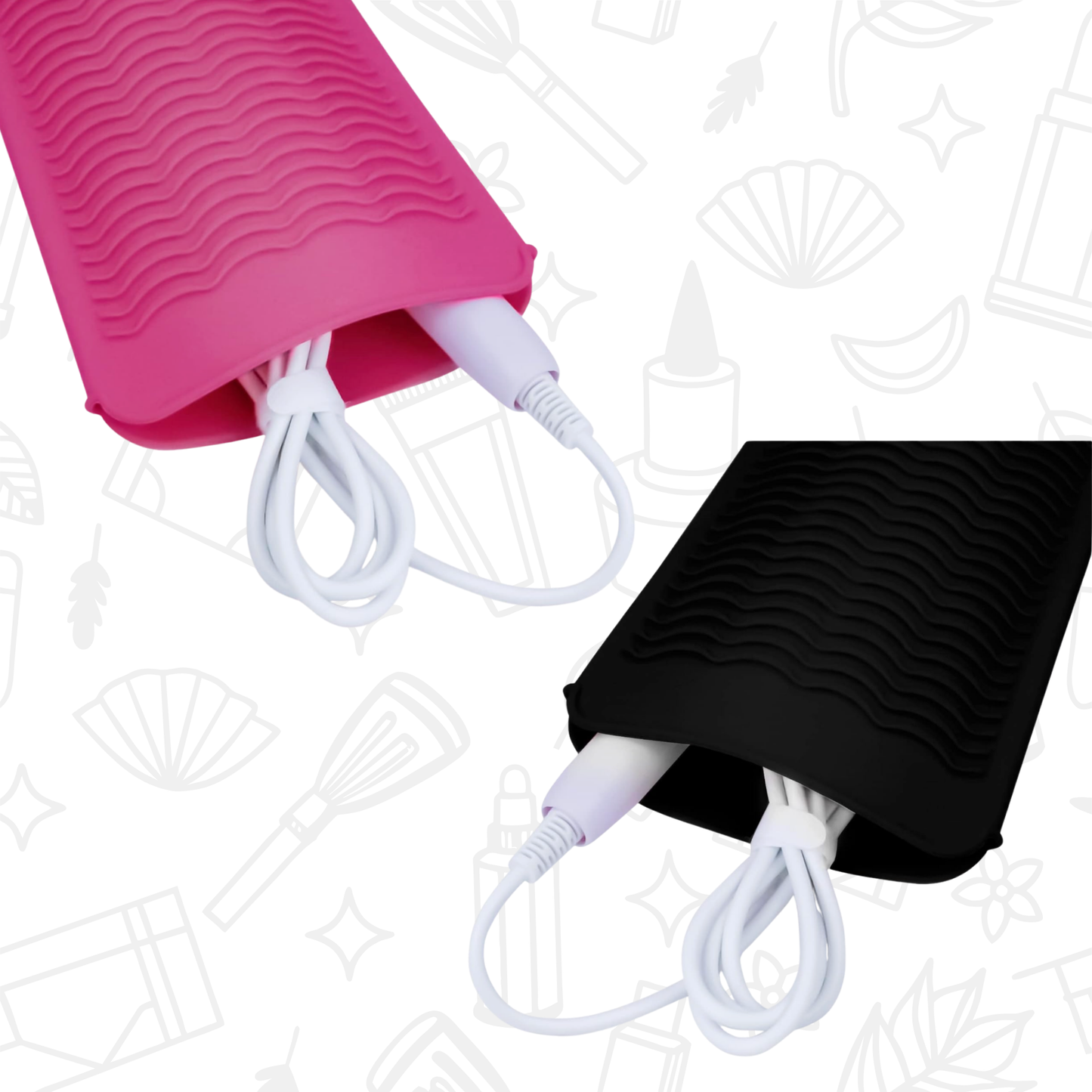 Personalized Heat Resistant Silicone Mat for Styling Tools