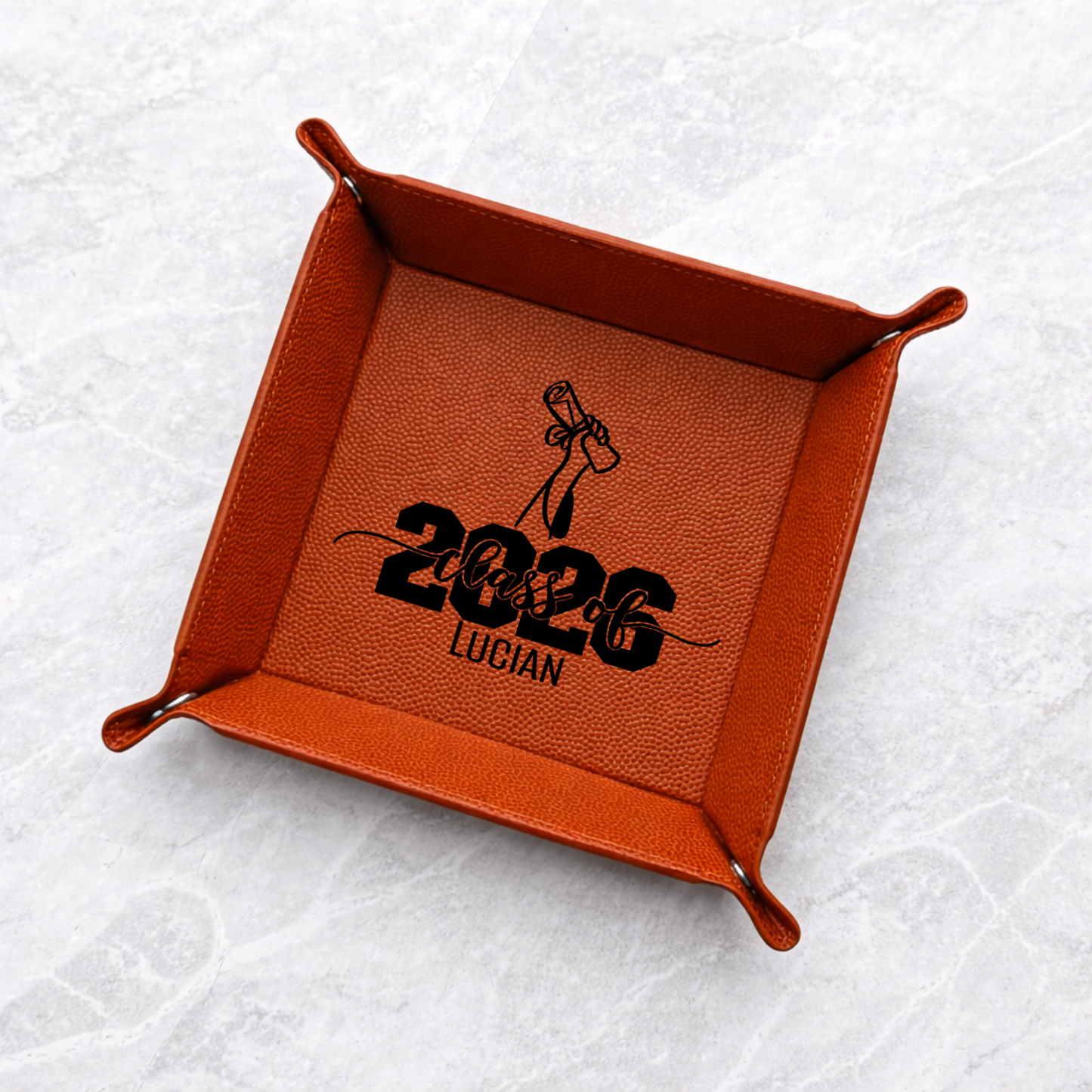 Personalized Graduation Tray – Class of 2026 Gift with Name
