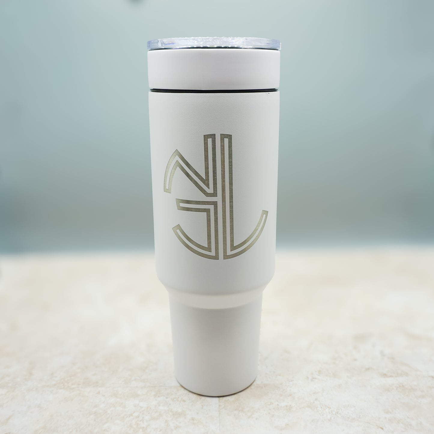 Personalized 40 oz Engraved Tumbler with Handle