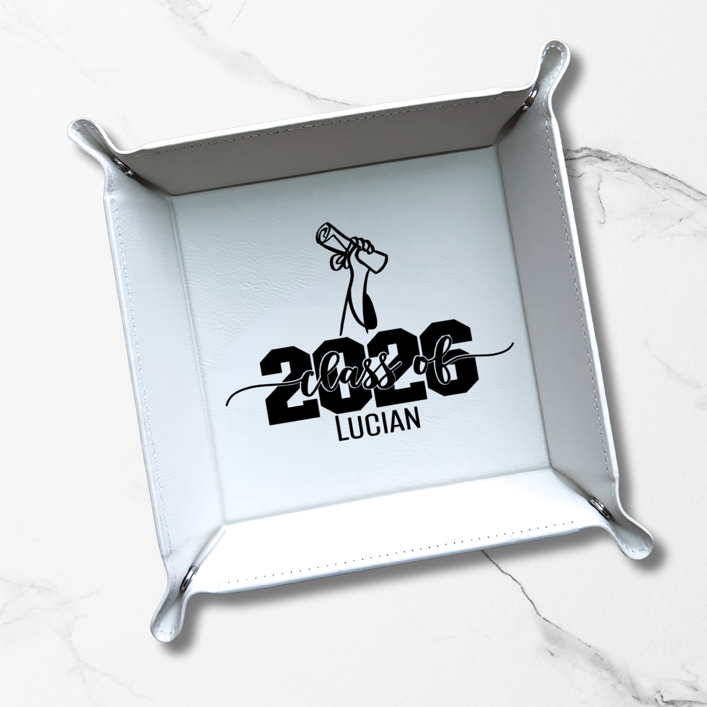 Personalized Graduation Tray – Class of 2026 Gift with Name
