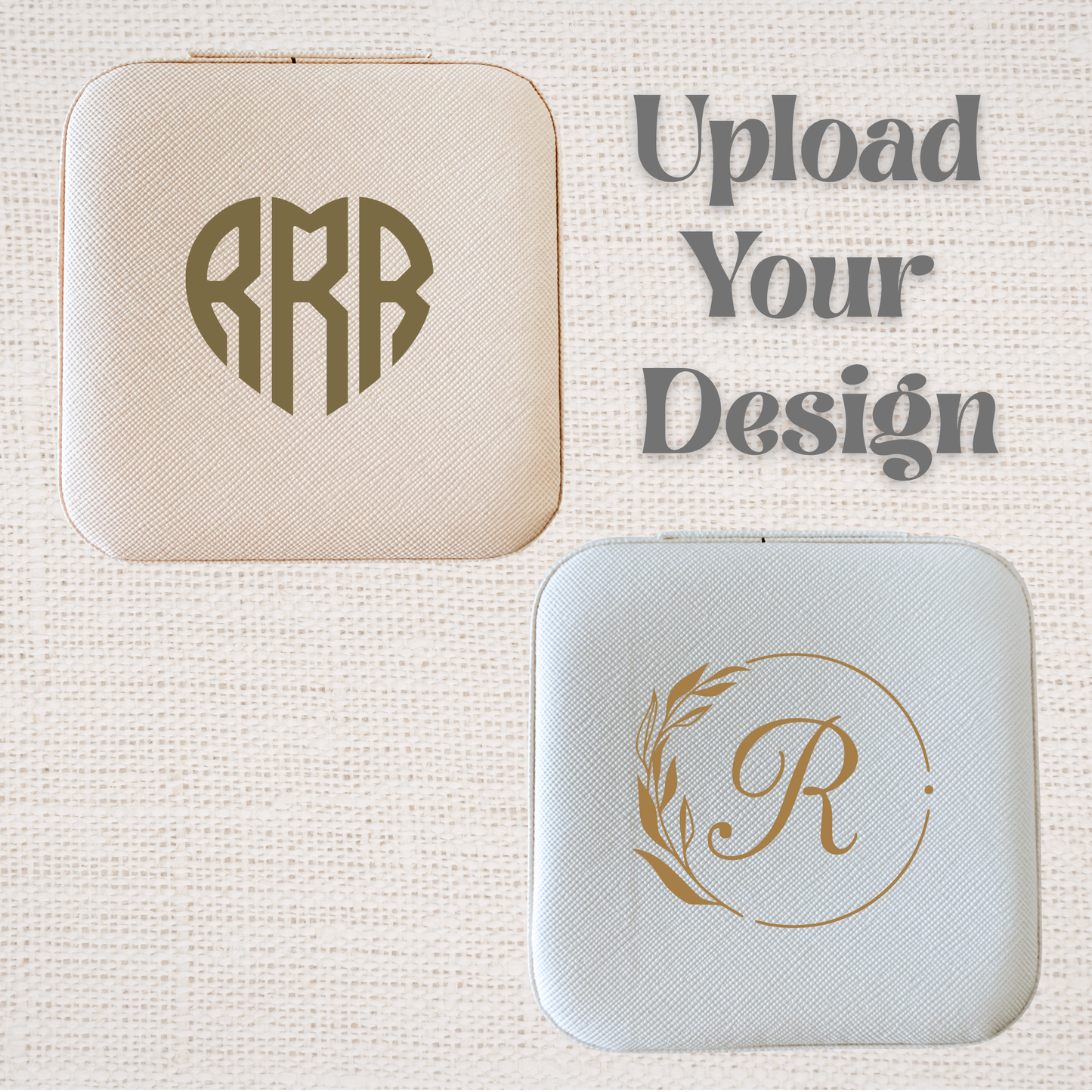 Personalized Travel Jewelry Box