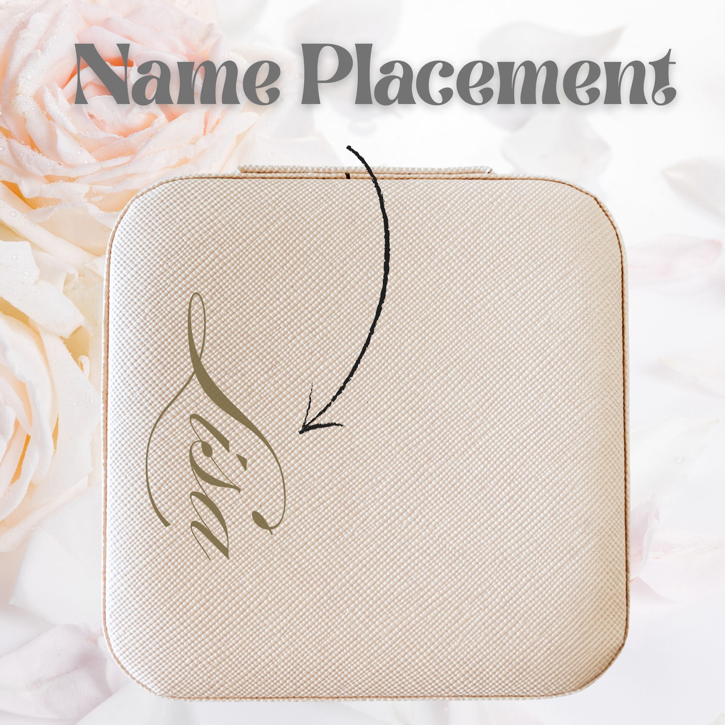 Personalized Travel Jewelry Box