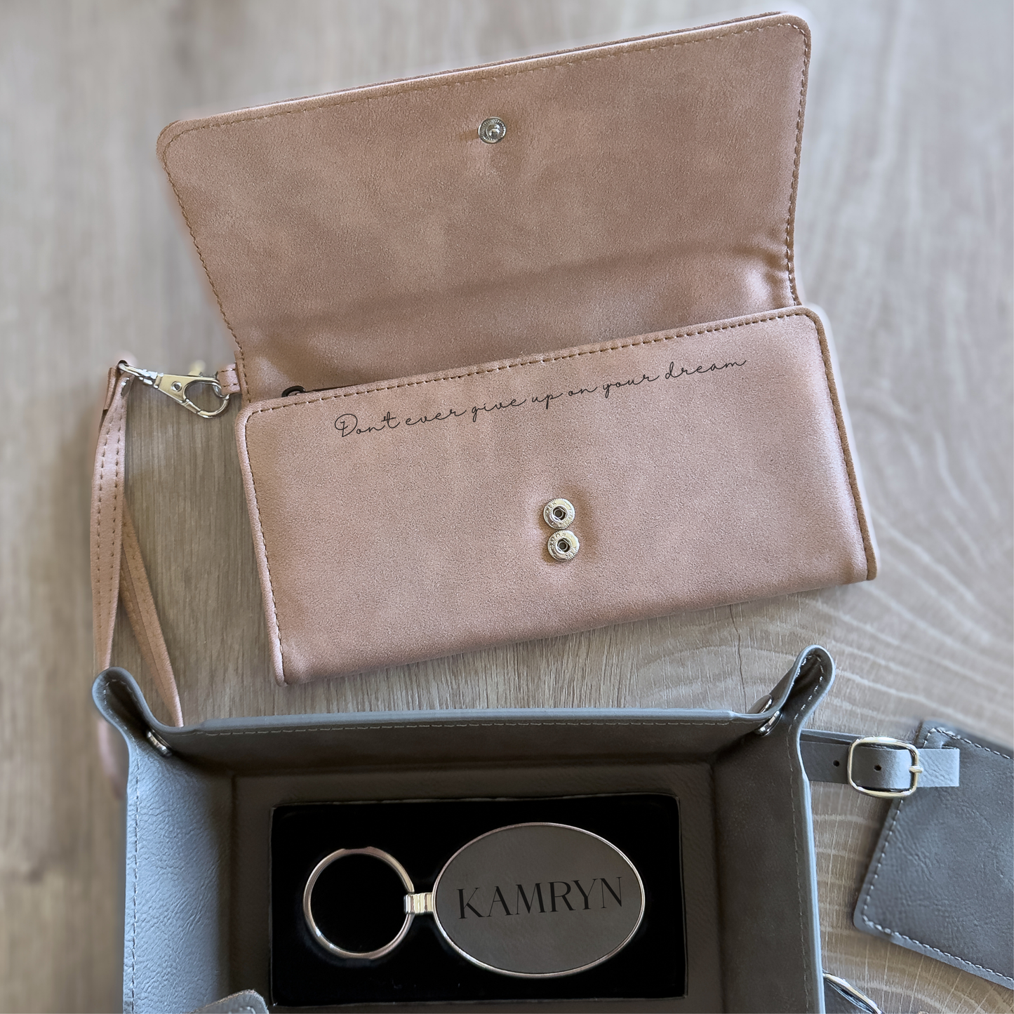 Personalized Travel Gift Set for Her