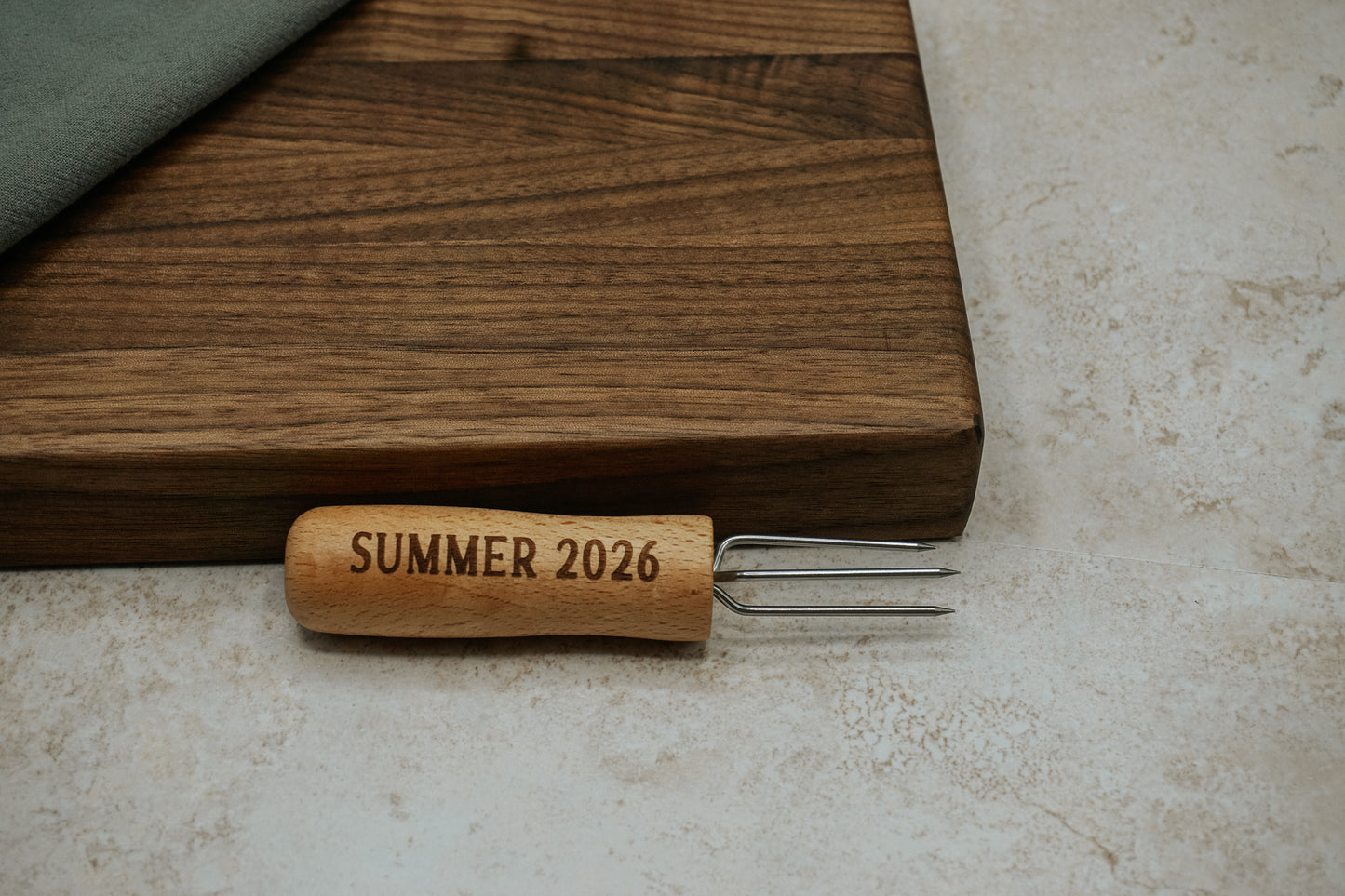 Personalized Wooden Corn Holders