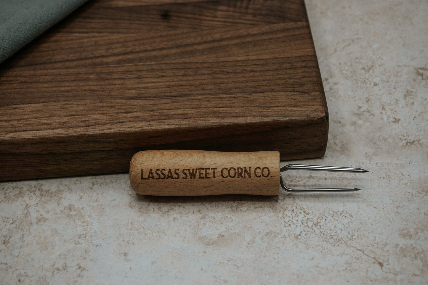 Personalized Wooden Corn Holders