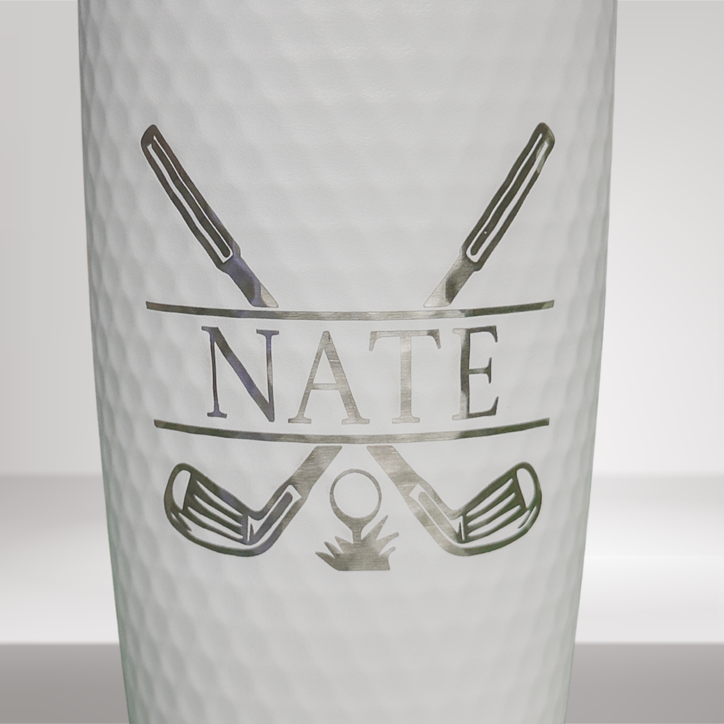 Personalized Golf Tumbler with Name | Engraved Stainless Steel Cup