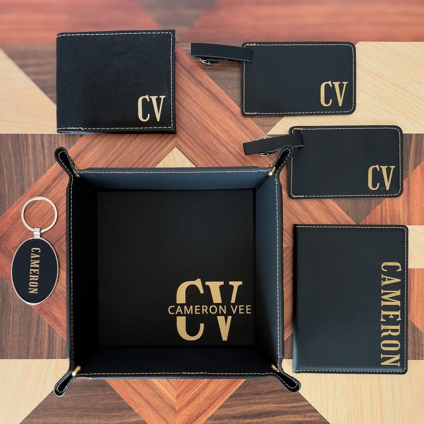 Personalized Travel Gift Set for Him