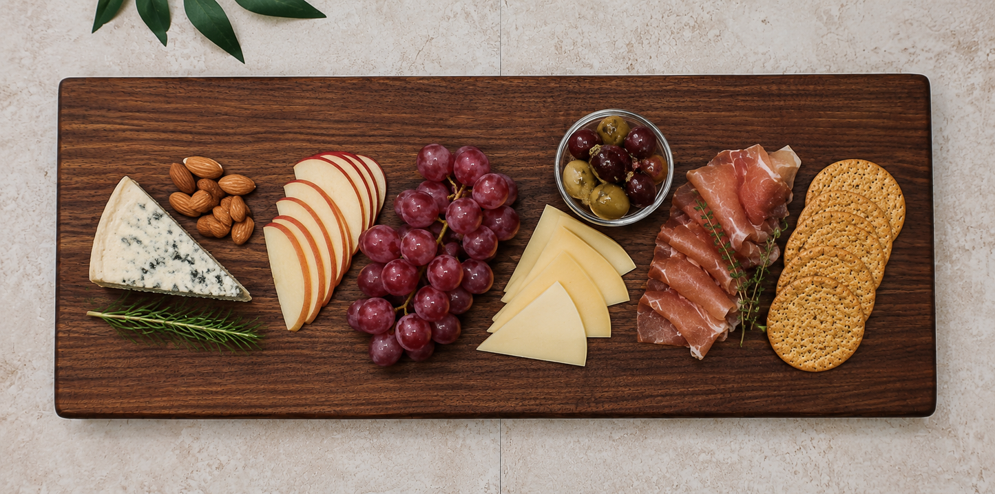 Large Walnut Charcuterie Board