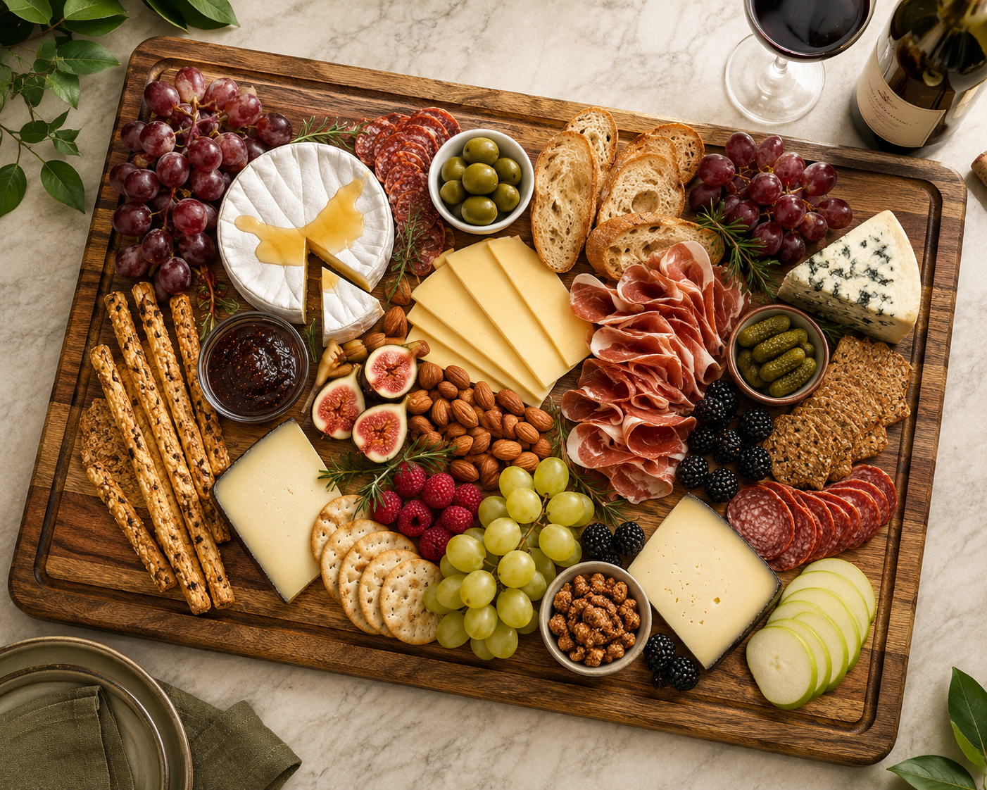 Extra Large Personalized Acacia Cutting Board