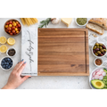 Personalized Marble & Wood Cutting Board