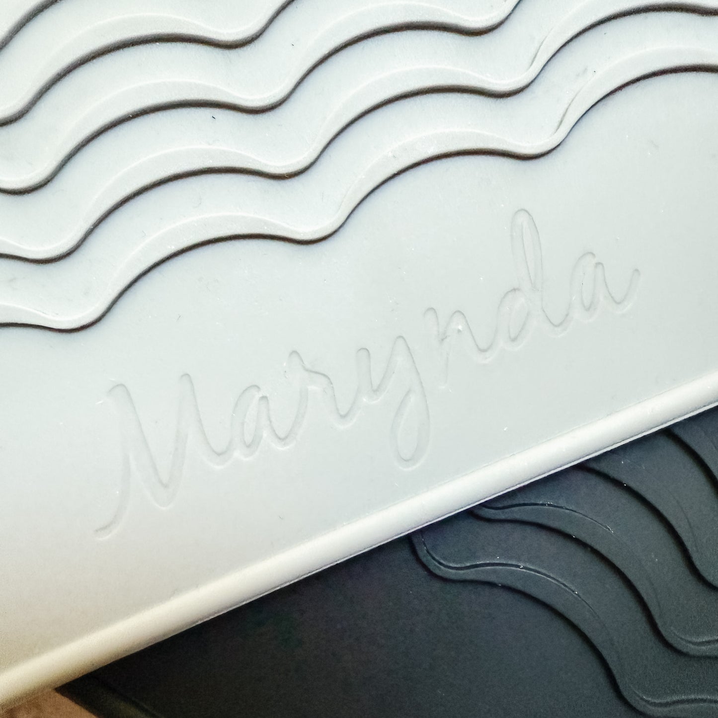 Personalized Heat Resistant Silicone Mat for Styling Tools