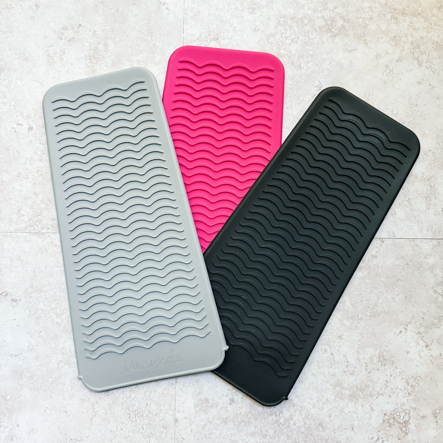 Personalized Heat Resistant Silicone Mat for Styling Tools