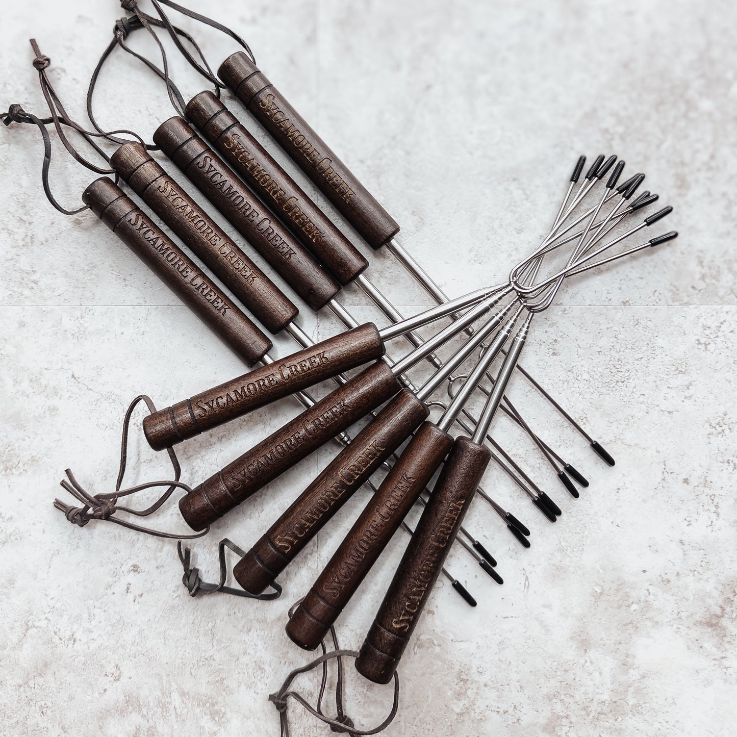 Personalized Campfire Skewer Set of 10