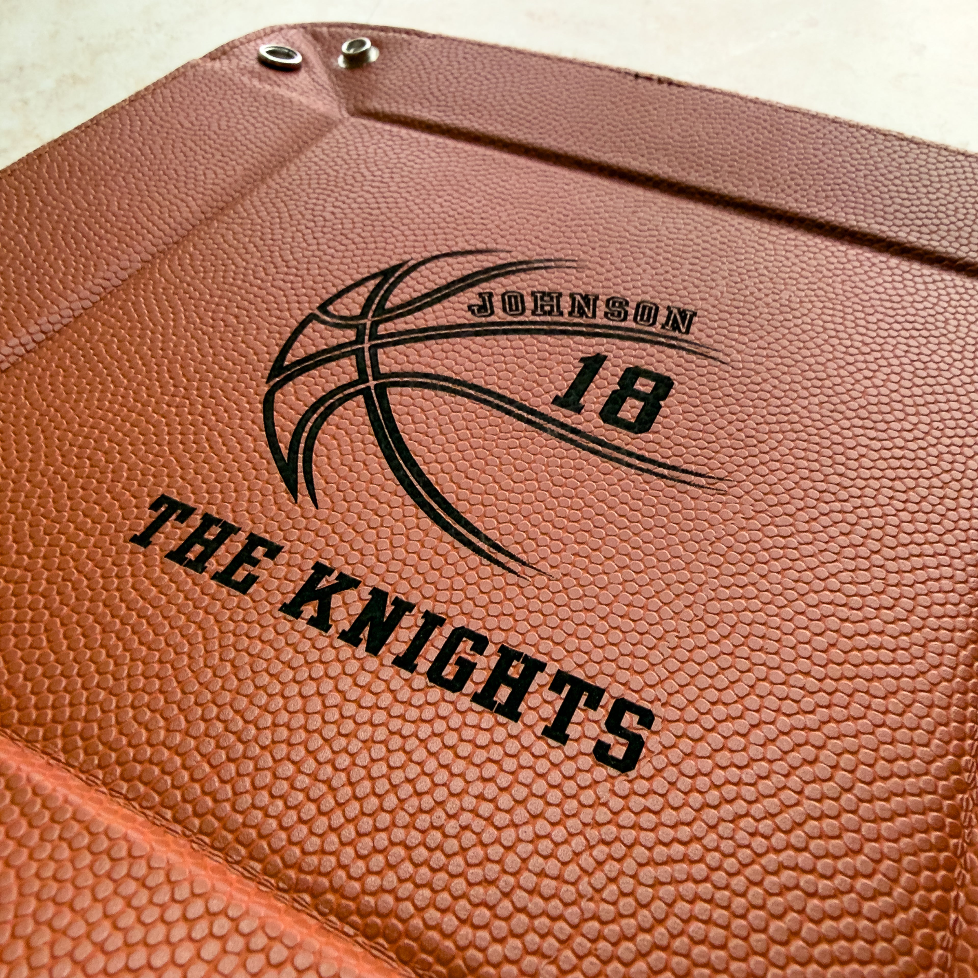Personalized Basketball Valet Tray – Custom Name/Number/Team