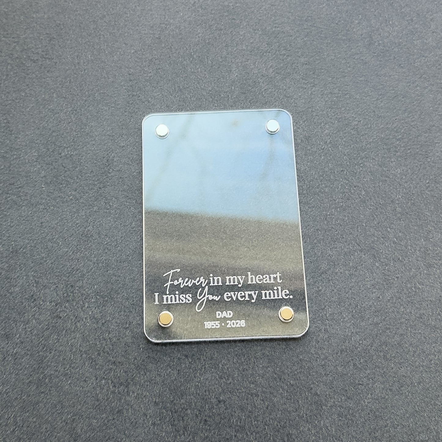 Personalized Car Photo Holder – Keep Them Close, Every Mile