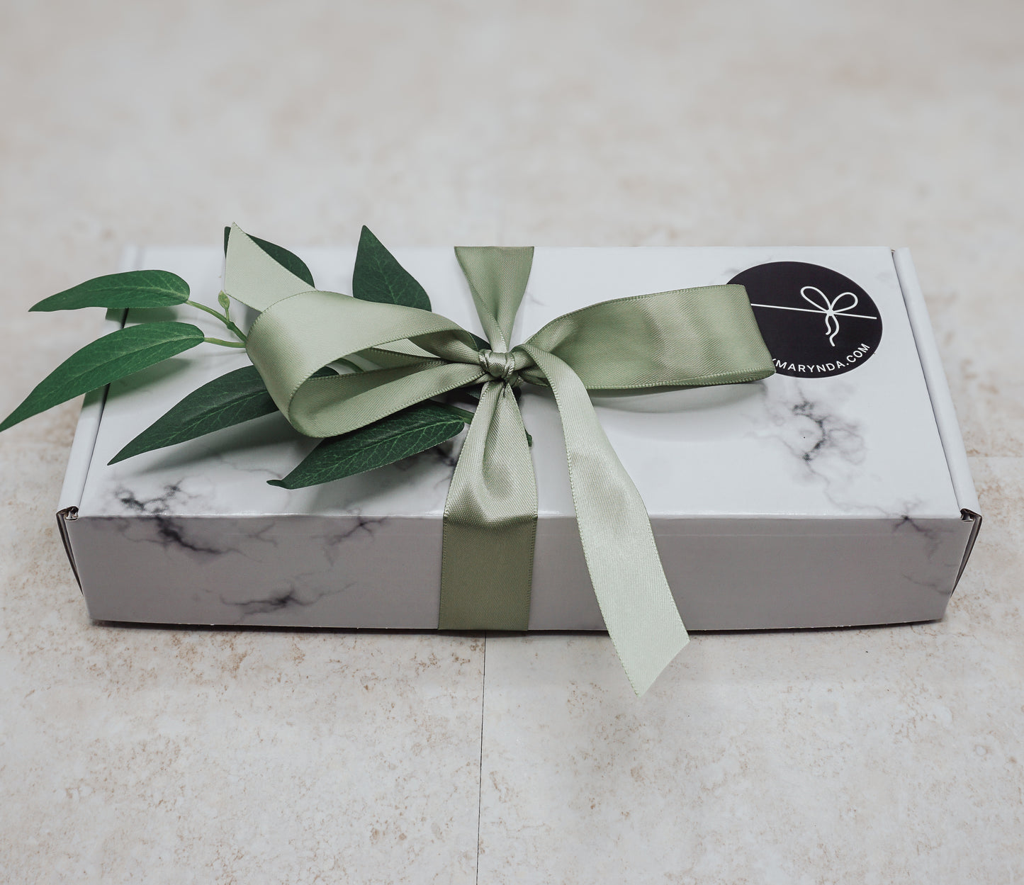 Personalized Marble Desk Name Plate with Card & Pen Holder