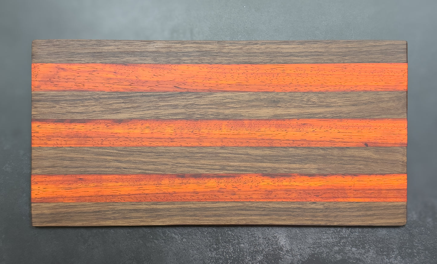 Handmade Walnut & Padauk Charcuterie Board