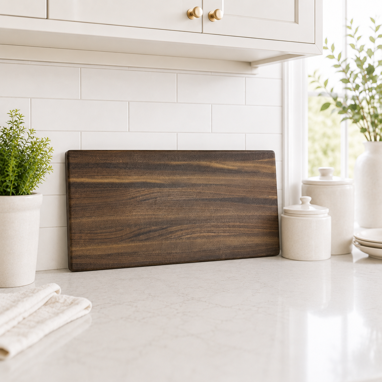 Handcrafted Walnut Cutting & Serving Board