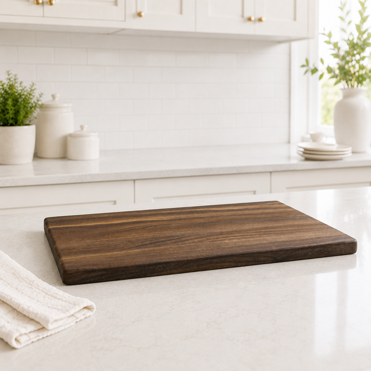 Handcrafted Walnut Cutting & Serving Board